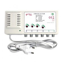 CENTRALINO TV 35dB 5G VHF/IV/V/UHF 115dB GBS