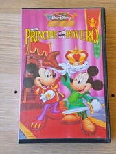 IL PRINCIPE E IL POVERO - VHS WALT DISNEY MINICLASSICI VS 2002 DA VENDITA