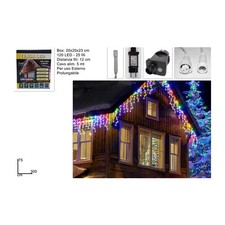Tenda Led 120Luci 3mt Multicolor DUE ESSE CHRISTMAS