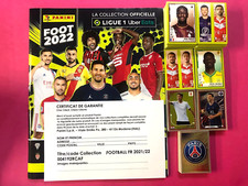 PANINI ALBUM VUOTO FRANCE + SET COMPLETO FOOT 2022 LIGUE 1 UBER EATS (V40FN)