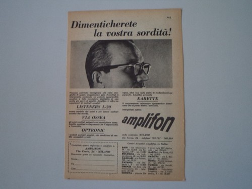 Advertising pubblicità 1956 - pubblicità,