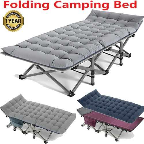 Slsy folding camping bed - camping,