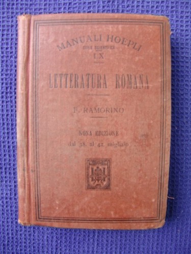 Ramorino letteratura romana - ramorino,