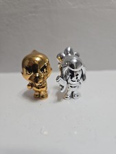 Minifigure gold crow silver - crow,
