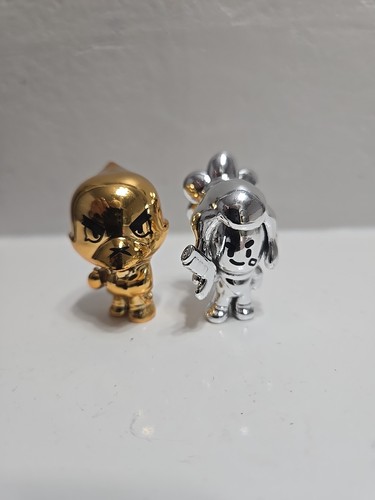 Minifigure gold crow silver - minifigure,