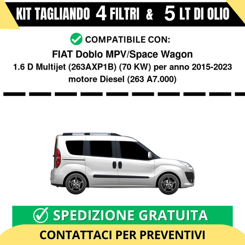 Tagliando per fiat doblo - tagliando,