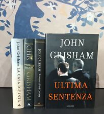 Lotto 4 libri John Grisham - Ford County Broker Ultima sentenza La casa dipinta