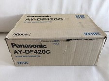 Panasonic AY-DF420G 10X DVHS D-VHS videocassette - NUOVE IMBALLO ORIGINALE - dal rivenditore 