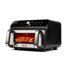 Girmi FG77 Friggitrice ad Aria con finestra  e Griglia Ecofrit Grill 10 Litri