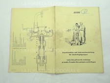 Zentrifugalpumpen aebi manuale - zentrifugalpumpen,