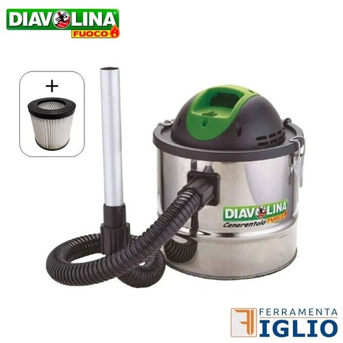 Bidone aspiracenere elettrico - bidone,