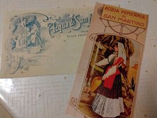 SASSARI Acqua San Martino, vecchie pubblicità 