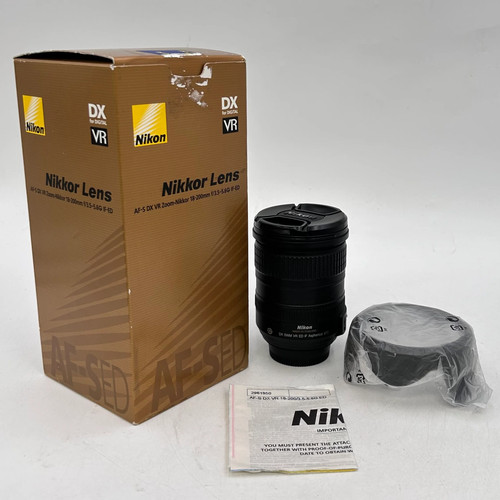 Nikon nikkor 18 - af-s,