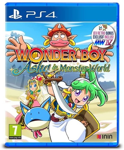 Wonder boy asha monster - wonder,