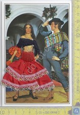 Flamenco Ballerina Postcard 1