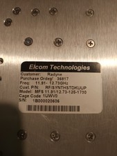 Elcom Technologies DFS- Oscillatore  11,91/12,73 GHz + 14 dbm