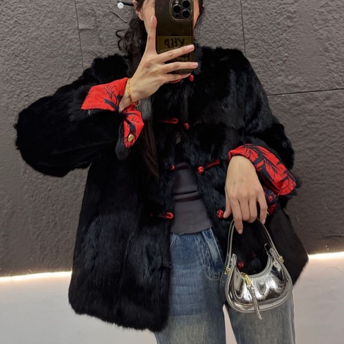 Womens real rabbit fur - rabbit,