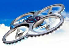 DRONE Radio Fly Space Light Pro 60 Fotocamera, luci e telecomando - Mai usato