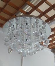 Plafoniera Led con Cristalli 