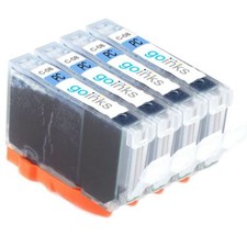 4 Foto Ciano Cartucce d'inchiostro per rimpiazzare Canon CLI-8PC non-OEM