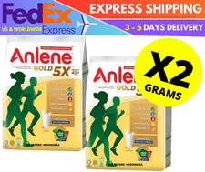 Anlene Gold 5X Latte in Polvere 1kg per Adulto 45+ Ossa più Forti (X2) SPEDIZIONE VELOCE