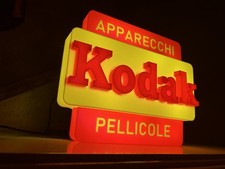Insegna targa luminosa Kodak