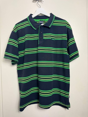Polo lonsdale blu verde - lonsdale, a