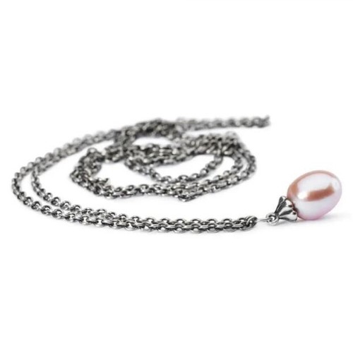 Trollbeads collana argento - collana, d'argento