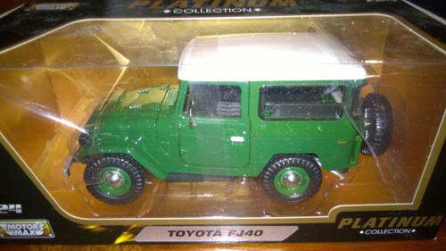 Toyota fj40 green motormax - fj40,
