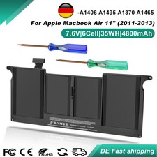 Batteria 7.6V A1406 A1370 A1465 per Apple Macbook Air 11" A1495 MC969 2014 2015 2013