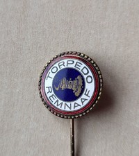 Vintage enamel Torpedo Braking