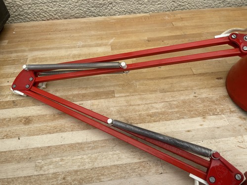 Vintage orange anglepoise - orange,