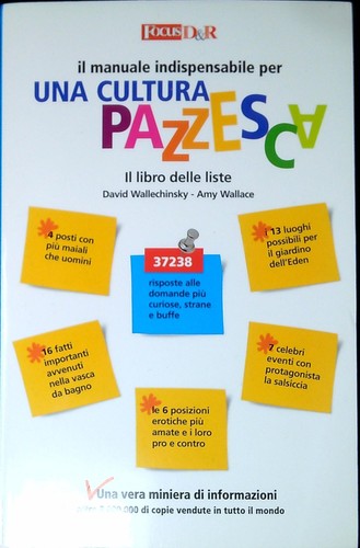 Libro delle liste il - libro, :