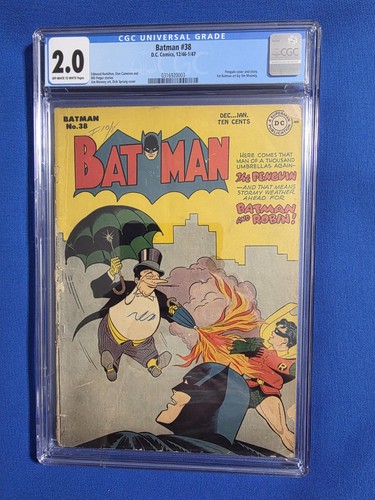 Batman cgc 0 - 38,