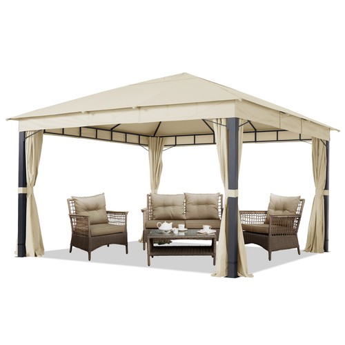 Gazebo giardino 4x4 m - da,