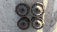 Set 4 Cerchi Ferro 4x108 14"Peugeot 206 106 107 207 208 306 Bipper 