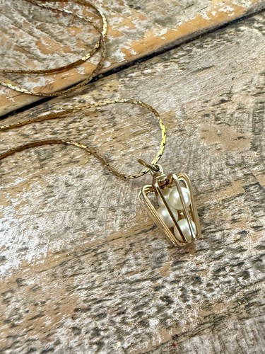 Collana gabbia uccellini