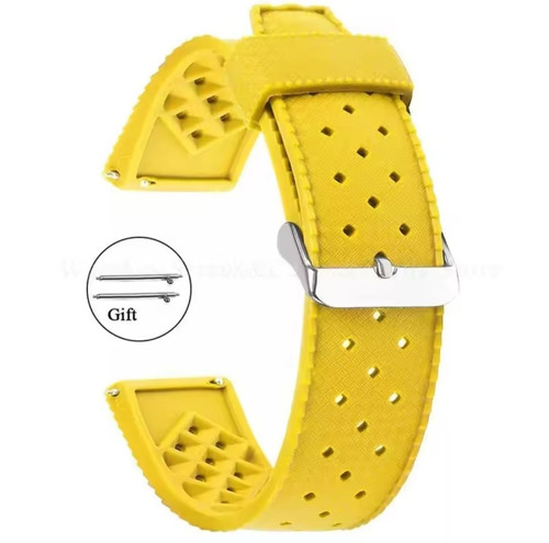 Cinturino giallo fibia - cinturino, tropic