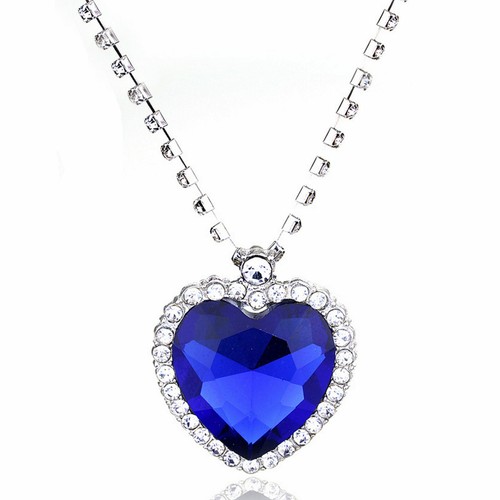 Collana con ciondolo cristallo