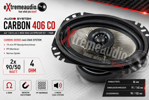 Audio system carbon 406 set - carbon,