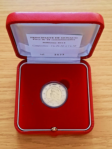 Euro commemorativi monaco - commemorativi,