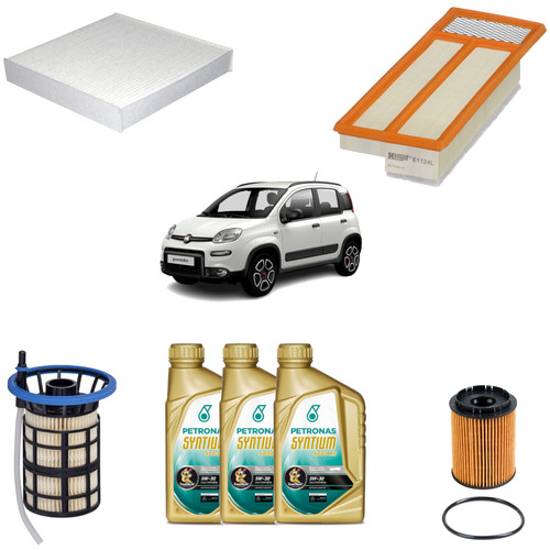 Tagliando filtri fiat panda - 4,