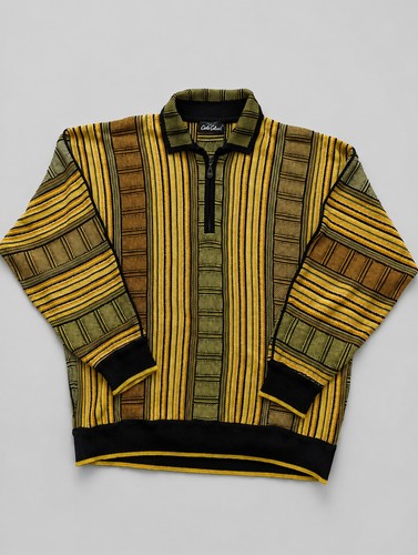 Maglione maglia mezza zip