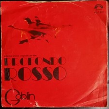 VINILE 45 GIRI COLONNA SONORA PROFONDO ROSSO RARO SIMONETTI GOBLIN