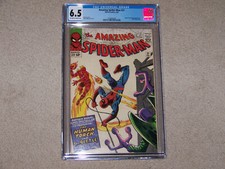 MARVEL COMICS INCREDIBILE UOMO RAGNO #21 - CGC 6.5 (1965)