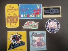 Lotto Adesivi Negozi Anni 80 Ravenna