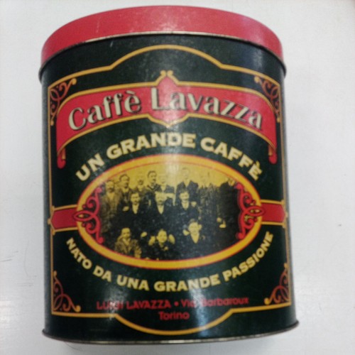 Scatola latta caffe - di, caffe'