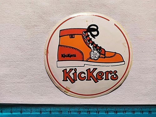Adesivo kickers scarpe vintage - scarpe,