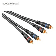 Cavo Audio RCA 2xRCA Maschio