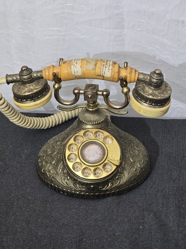 Telefono vintage ornato - telefono,